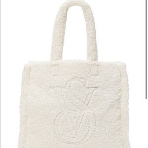 NWT Victoria’s Secret Sherpa Tote